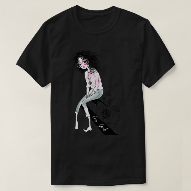 T-shirt City Girl 4 (Design devant)