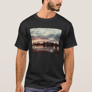 T-shirt City view Cambridge Skyline