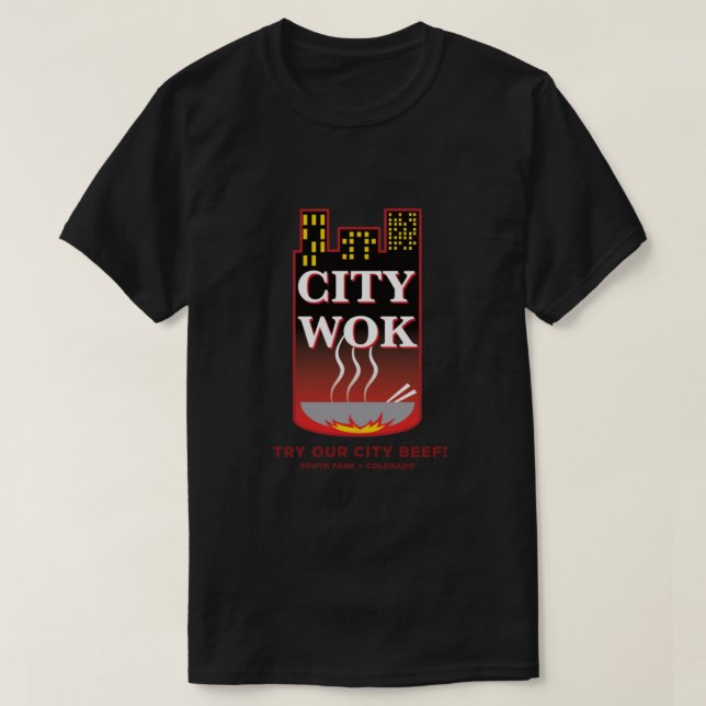 T-shirt City Wok essentiel (Design devant)