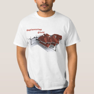 T-shirt Civil Engineering - Print Plants