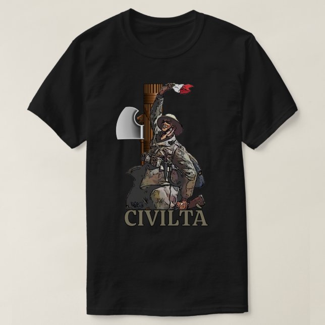 T-SHIRT CIVILTÀ (Design devant)