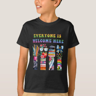 T-shirt Ck À L'École Tout Le Monde Est Bienvenue Ici Pour
