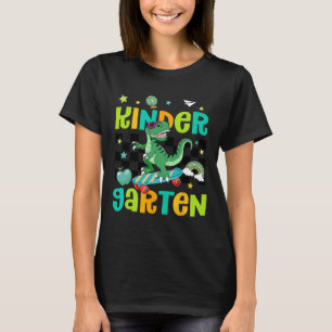 T-shirt Ck To School Roulez Dans La Maternelle T-rex Skate