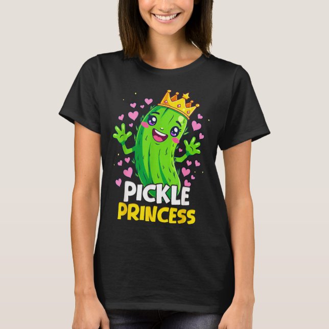 T-shirt Ckle Princess Cute Kawaii Cuber Cartoon  (Devant)