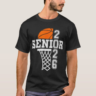T-shirt Cl Of 2026 Basketball Senior 26 Joueur Team Gradua
