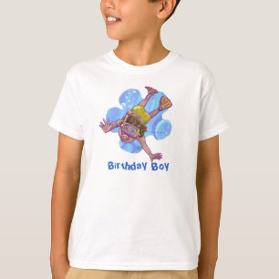 T-Shirt Clair Fête d'Anniversaire de Snorkeling Ga