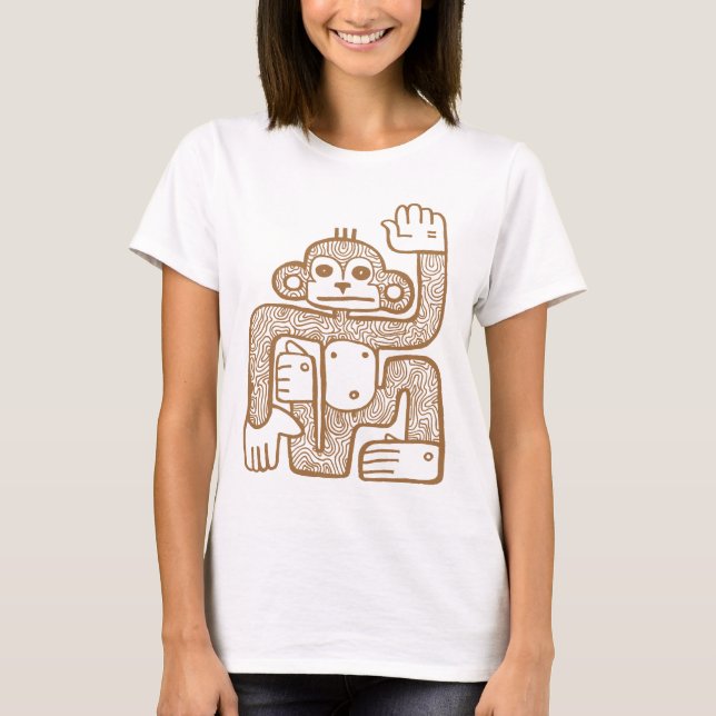 T-shirt Clair singe (Devant)