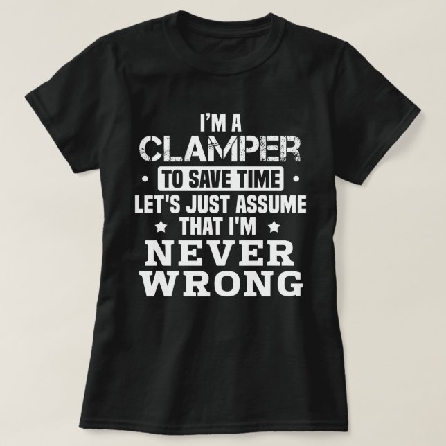 T-shirt Clamer (Design devant)