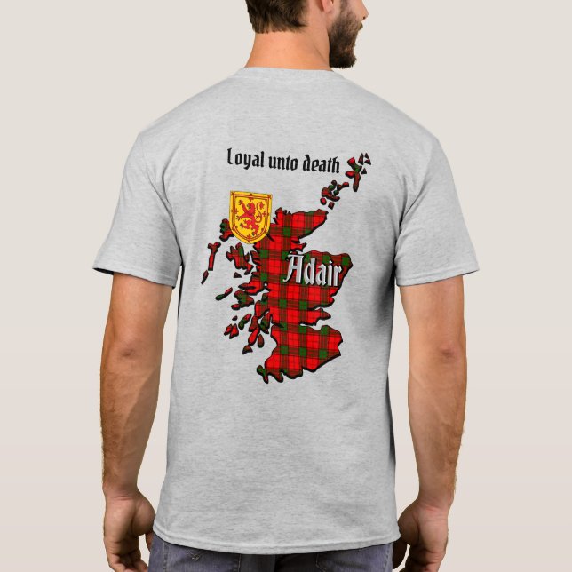 T-shirt Clan Adair  (Dos)
