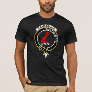 T-shirt Clan Armstrong Badge et Logo