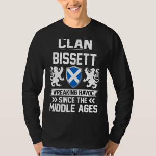 T-shirt Clan Bissett Scottish Family Clan Scotland Wreakin