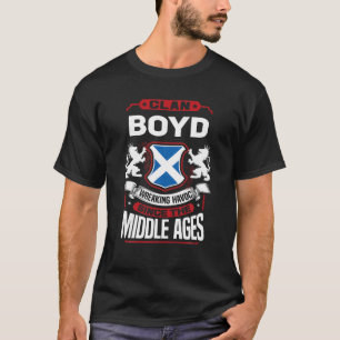 T-shirt Clan Boyd Scottish Nom Famille Réunion Écosse