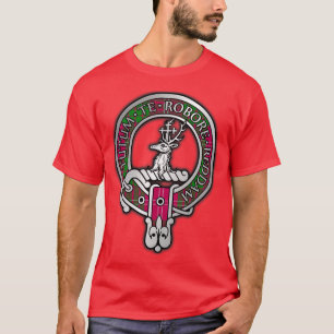 T-shirt Clan Crawford Crest Tartan