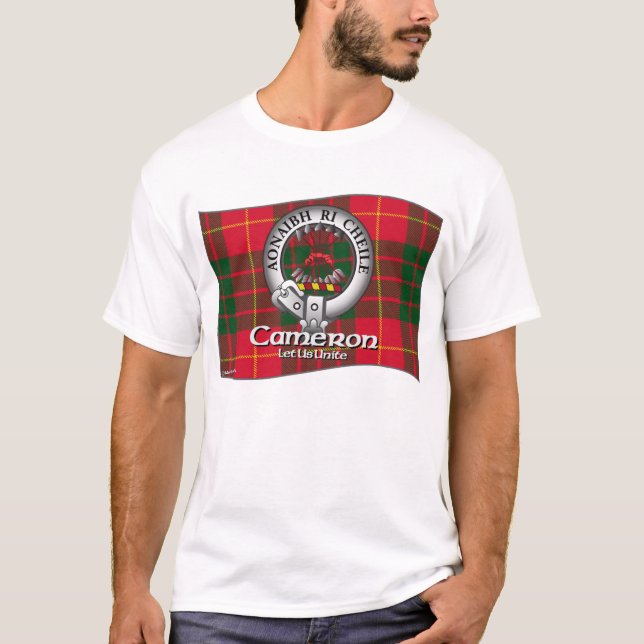 T-shirt Clan de Cameron (Devant)