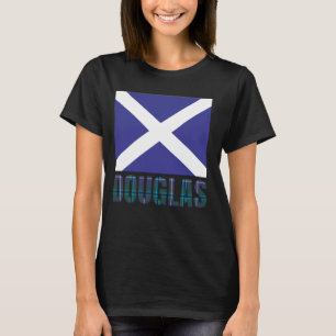 T-shirt Clan Douglas Tartan Scottish Nom de famille Écosse