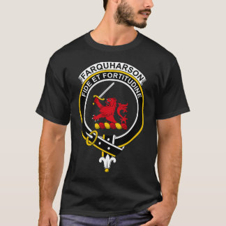 T-shirt Clan écossais de Farquharson Crest Tartan