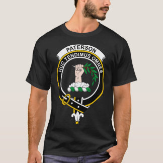 T-shirt Clan écossais de Paterson Crest Tartan