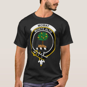 T-shirt Clan écossais de Tartan de Mowat Crest