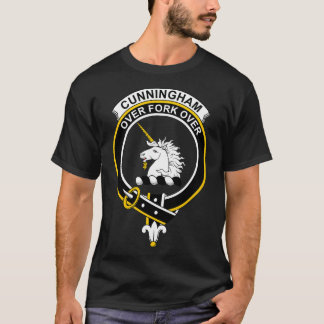 T-shirt Clan écossais du Tartan Crest de Cunningham