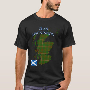 T-shirt Clan écossais Mackinnon Tartan Écosse