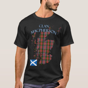 T-shirt Clan écossais MacPherson Tartan Écosse