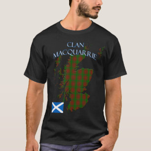 T-shirt Clan écossais MacQuarrie Tartan Écosse