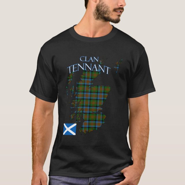 T-shirt Clan écossais Tan Scotland (Devant)