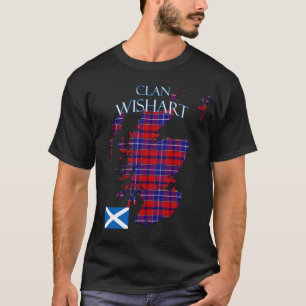 T-shirt Clan écossais Wishart Tartan Écosse