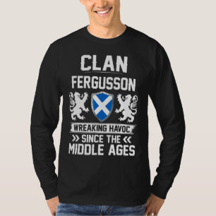 T-shirt Clan Fergusson Scottish Family Clan Scotland Wreak