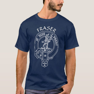 T-shirt Clan Fraser de Lovat Crest