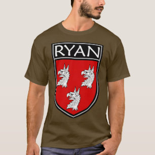 T-shirt Clan irlandais Crest Ryan