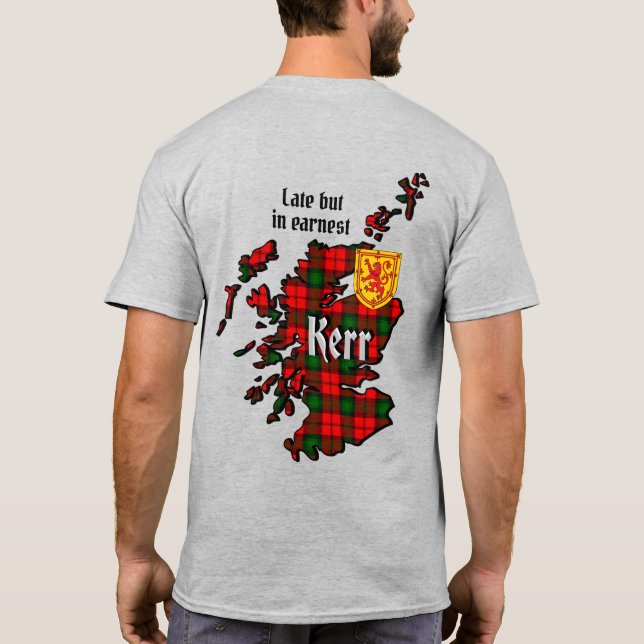 T-shirt Clan Kerr (Dos)