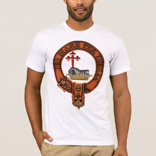 T-shirt Clan MacDonald de crête et de Targe de famille de