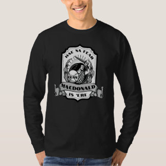 T-shirt Clan MacDonald épéiste Badge écossais Highland G