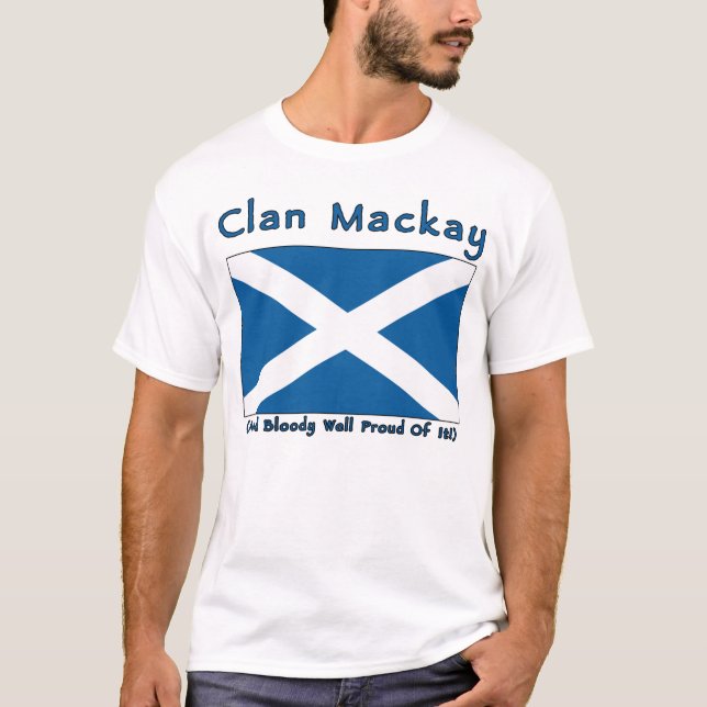 T-shirt Clan Mackay (Devant)