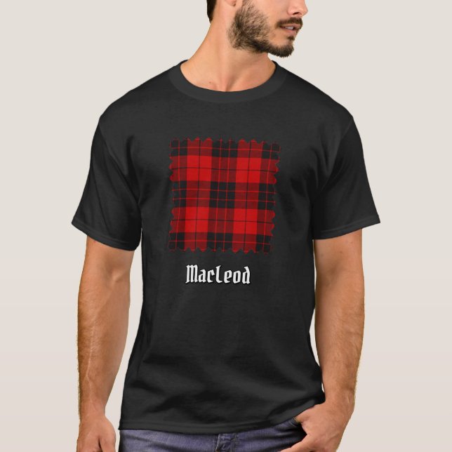 T-shirt Clan Macleod de Raasay Tartan (Devant)