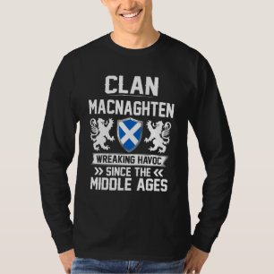 T-shirt Clan Macnaghten Scottish Family Clan Scotland Wrea