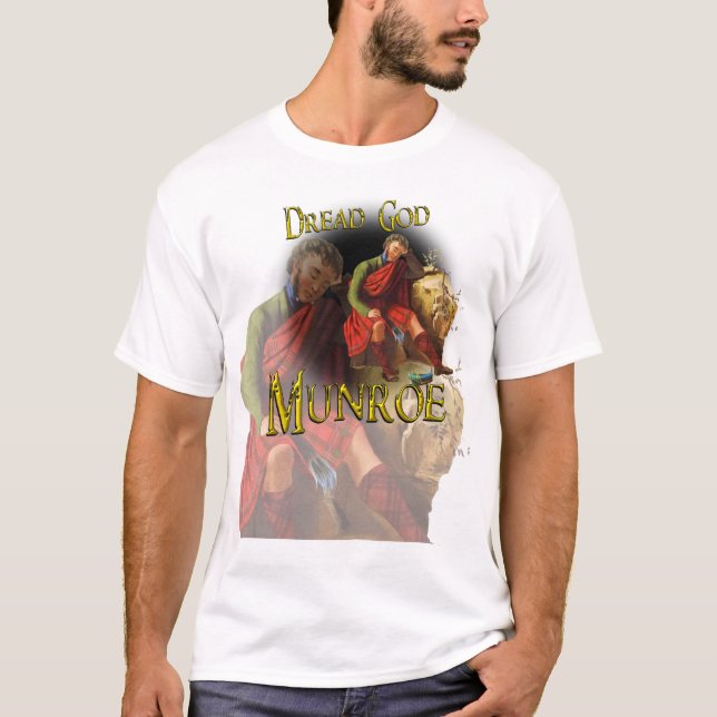 T-shirt Clan Munroe Munro Tartan Scottish Dream (Devant)