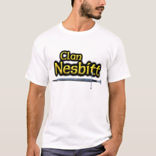 T-shirt Clan Nesbitt inspiré écossais