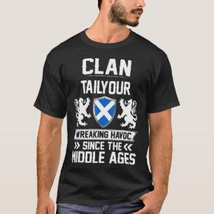 T-shirt Clan Tailyour Scottish Family Clan Scotland Wreaki