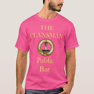 T-shirt Clansman Public Bar Encore Jeu Glasgow