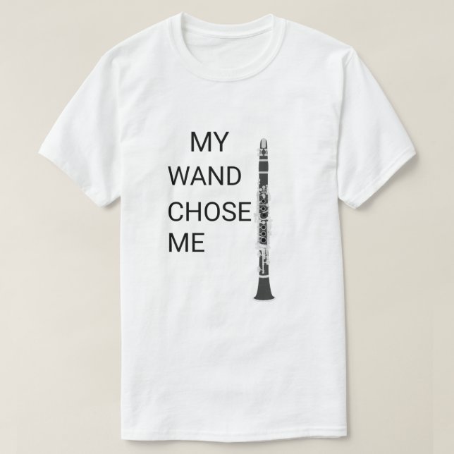 T-shirt Clarinet - idée cadeau de groupe, Funny Clarinet (Design devant)