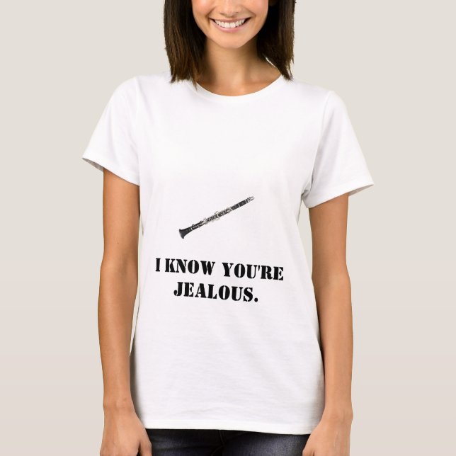 T-shirt Clarinet Jealousy (Devant)