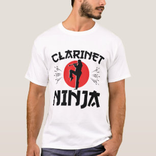 T-shirt Clarinet Ninja Marching Band