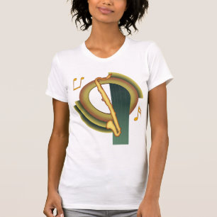T-shirt Clarinette basse Deco
