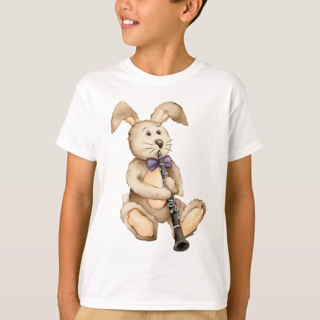 T-shirt Clarinette - Clarinet (Devant)