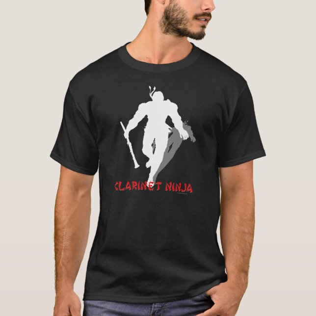 T-shirt Clarinette Ninja (Devant)