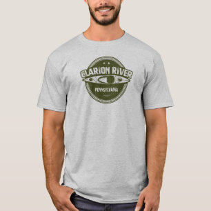 T-shirt Clarion River Pennsylvania Kayaking
