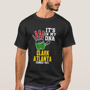 T-shirt Clark Atlanta, CAU, conception de souvenir HBC