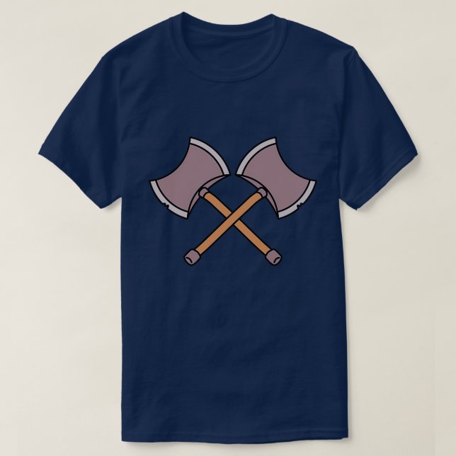 T-shirt ClashOfClans Valkyries AXE (Design devant)